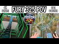 Fury 325 POV (Front Row) + Review – 50 Rides in One Day — Still #1?