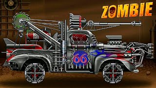 Эволюция ЭВАКУАТОРА в Hill Zombie Racing! Открыл и прокачал новую машину в гонках против зомби