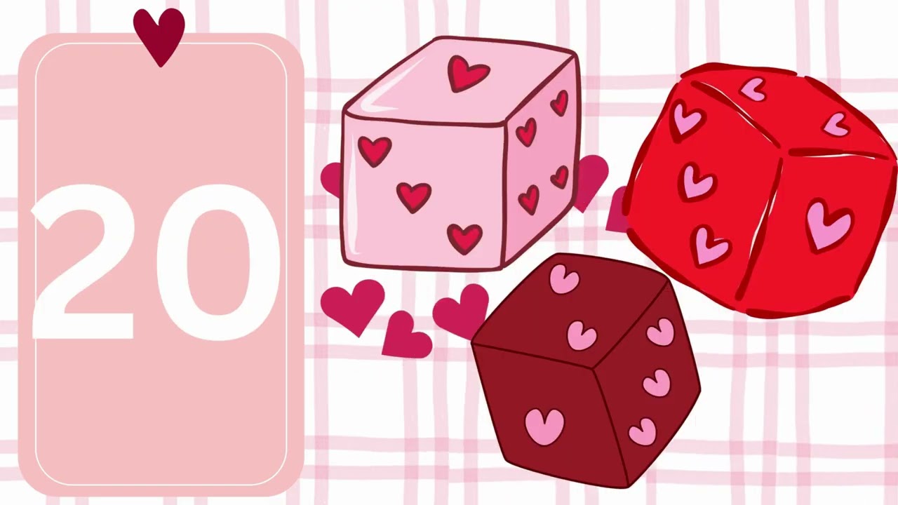 Count to 50 | Valentine’s Day Counting | Educational | Learning | Counting