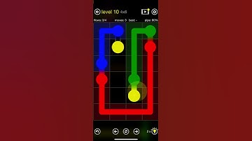 Flow Free - Links - Loop Pack - Level 10 (4x6)