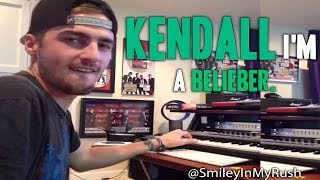 Kendall singing Baby - I'm a belieber♥