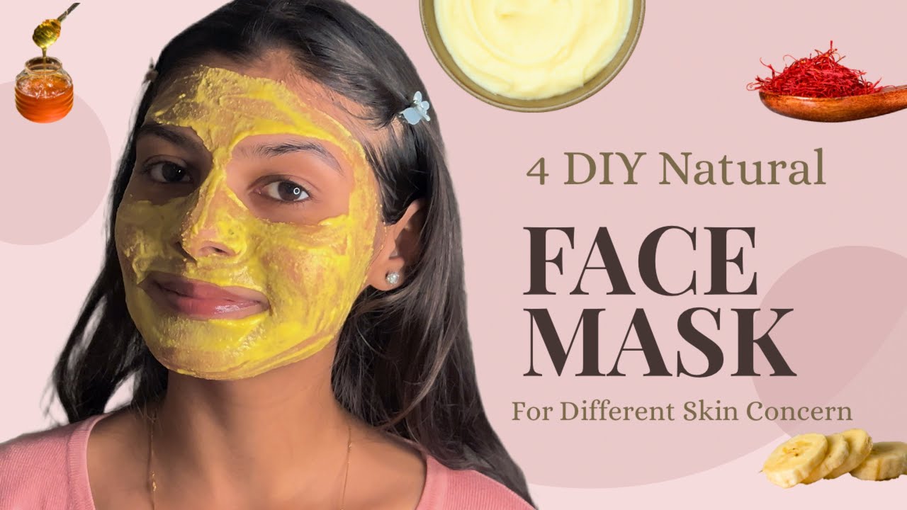 DIY Face Mask For Different Skin Concern✨🧖🏽‍♀️
