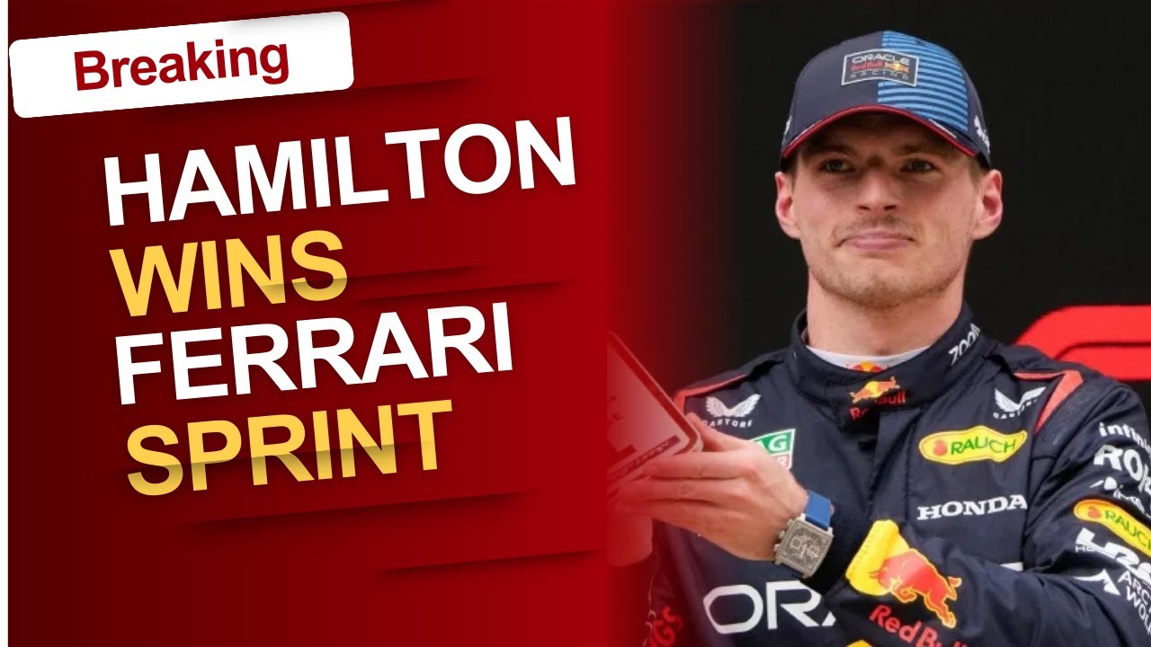 "Hamilton Claims Sprint Victory in China, Secures First Ferrari Win Ahead of Verstappen & Piastri"