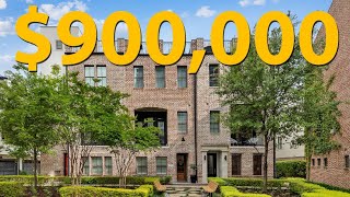 MUST SEE 4 LEVEL LUXURY HOME WITH FURNITURE INCLUDED FOR SALE | $900,000 | DOWNTOWN DALLAS, TX