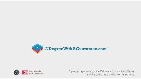 Associate Degree for Transfer - You Have A Saved Spot at a CSU
