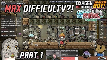 Max Difficulty On Skewed Asteroid! Part 1: Humble Beginnings (ONI: Spaced Out!)