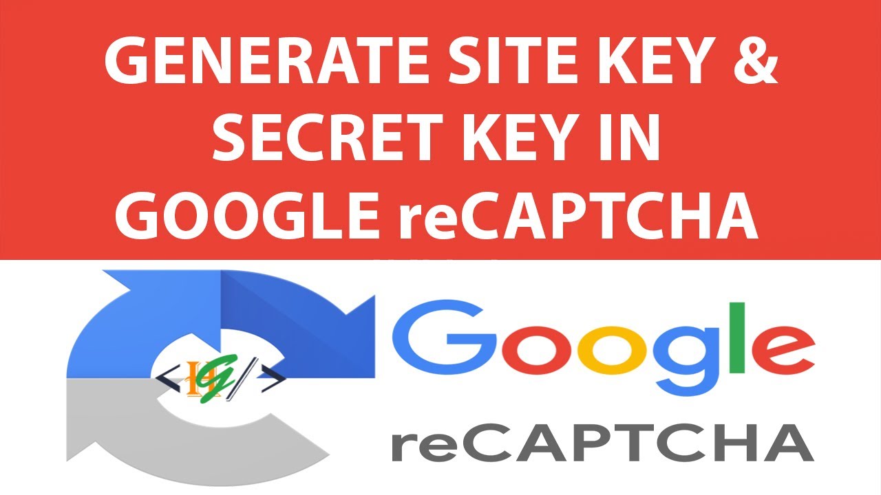 RECAPTCHA. Site key ru