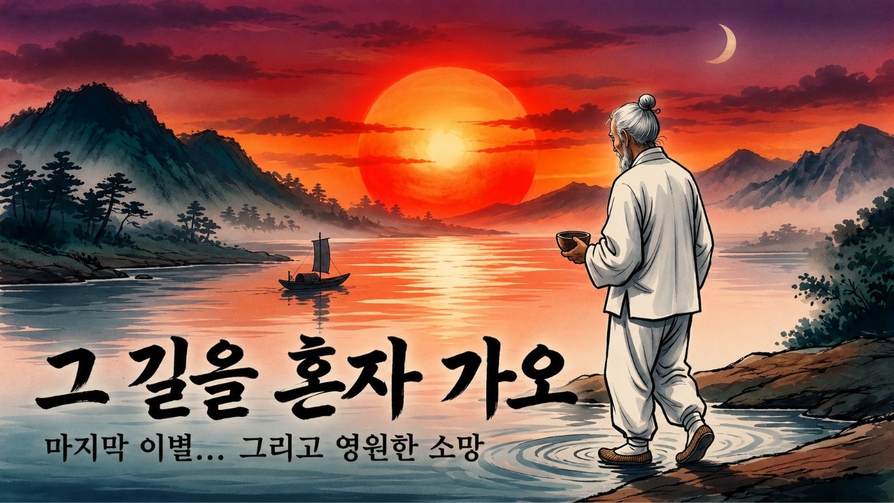 #청나음악 #그길을혼자가오 - 남겨진 가족에게 전하는 마지막 눈물의 당부 (가사 포함)