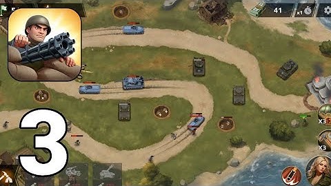 WW2 Tower Defense: RTS Army TD Game - Part 3 Android