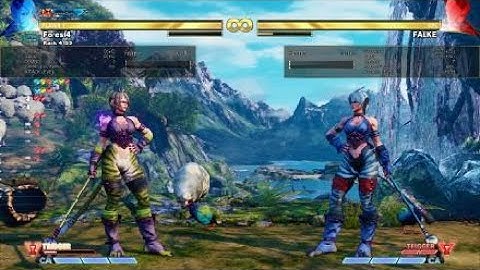 Falke V Trigger Activation Combos: c MK and f+HP SFVAES4
