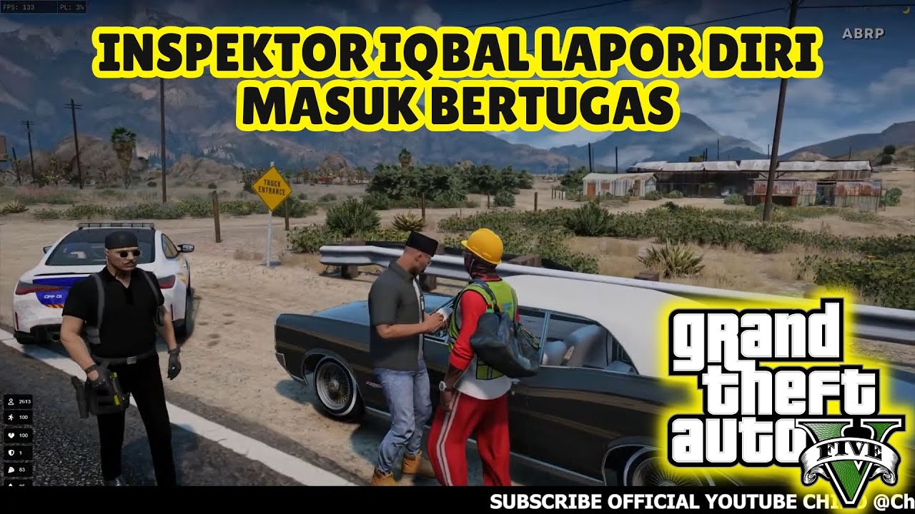 🔴 GTA 5 | INSPEKTOR IQBAL LAPOR DIRI MASUK BERTUGAS