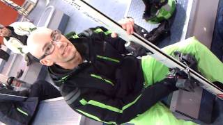 Steve skiing....