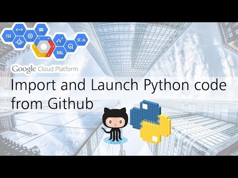 Google Cloud. Run Python Notebook on GCP Datalab from Github