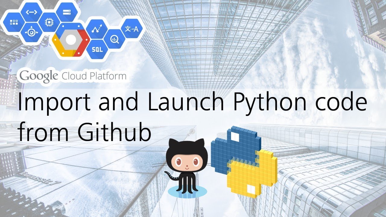 Google Cloud. Run Python Notebook on GCP Datalab from Github