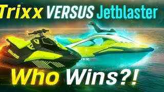 🔥 Stage 1 Sea Doo Spark Trixx vs Stock Yamaha Jetblaster Pro. Bonus: Race Course on the Trixx 🔥