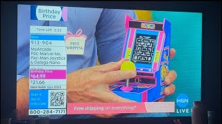 HSN - Ms Pac Man Galaga Pac Man MY ARCADE | Home Shopping Network