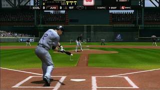 Major League Baseball 2K8 Xbox 360 Gameplay - Tulowitzki