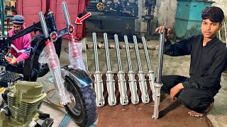 How Loader Rickshaw Front Shock Making Process | Manufacturing Front Shock