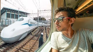 Uçaktan HIZLI Trene Bindim! 🚅 (450 km yol) - JAPONYA