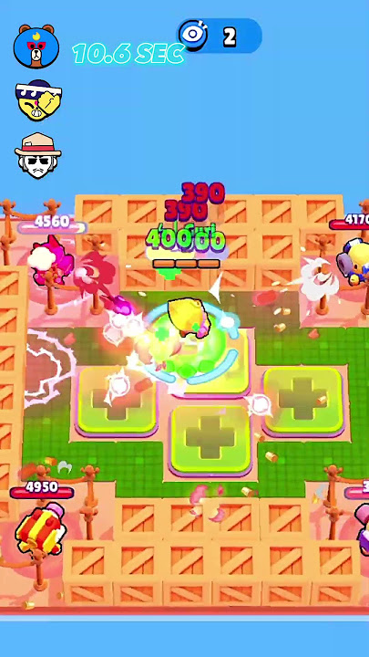 Jessie Turret Vs Brawlers✨ #brawlstars #shorts