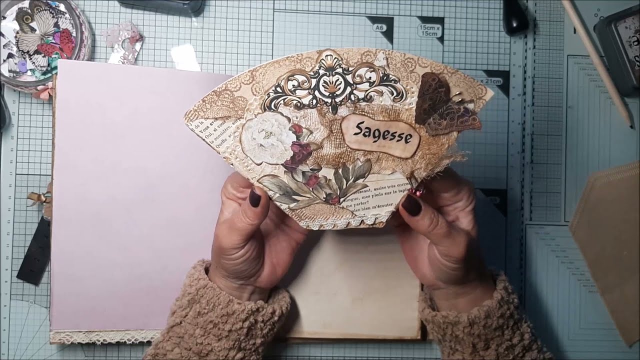 (50) Tuto embellissement Junk Journal #9