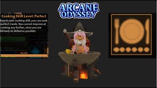 Arcane Odyssey: Getting perfect cooking