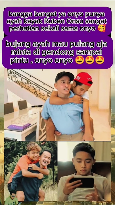 onyo sayang sekali yah ke ayah Ruben 🥰