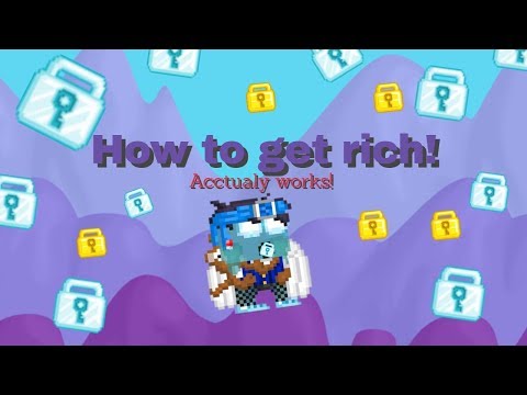 HOW TO GET RICH (SUPER EASY)!? (Really works) - Growtopia