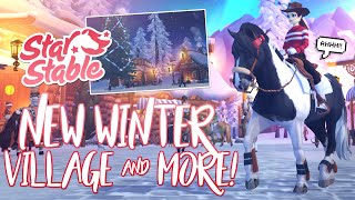 The NEW Winter Village & more! | Star Stable Updates