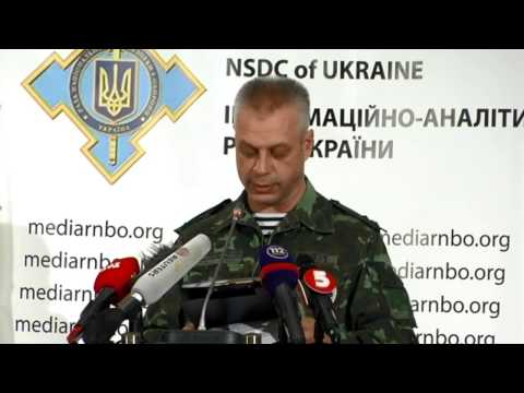 Andriy Lysenko. Ukraine Crisis Media Center, 20th of September 2014