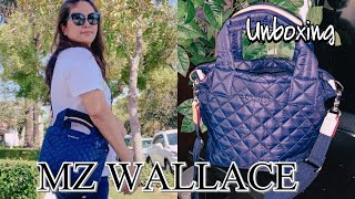 MZ WALLACE MINI METRO TOTE DELUXE UNBOXING + REVIEWS