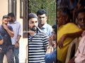 Dinesh Karthik,Murali Vijay,Vijay shankar  Visits VB Chandrasekhar house