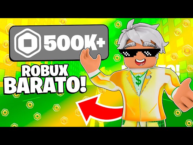 COMO COMPRAR ROBUX MAIS BARATO! (100% SEGURO