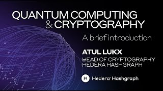 Quantum computing and cryptography - A brief intro