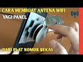 Cara membuat Antena Yagi Panel, dari Plat Nomor Kendaraan