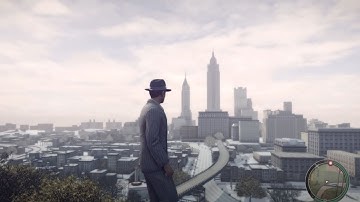 HOW BIG IS THE MAP in Mafia 2: Definitive Edition? Walk Across the Map
