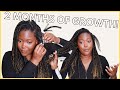 Take Out My Protective Style with Me!! Taking out 2 month old box braids | KandidKinks