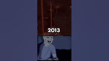 Thumbnail of Minecraft Nostalgia 2023 vs 2013 #shorts