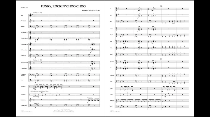 Funky, Rockin' Choo Choo by Richard L. Saucedo