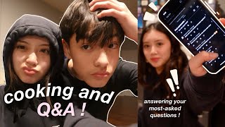 Q&A AND COOKING 🥘|| with my SPECIAL GUEST