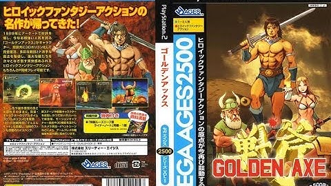 Golden Axe (Sega Ages 2500) PS2 Playstation 2 Longplay [001]