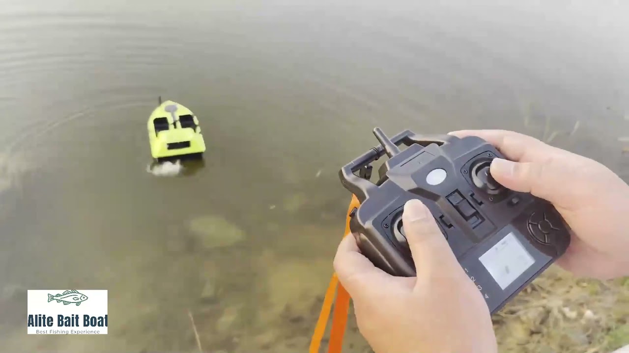 How to use D18 GPS carp fishing bait boat YouTube