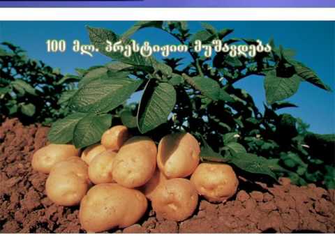 კარტოფილის თესლის შესაწამლი პრეპარატი \"პრესტიჟი\"