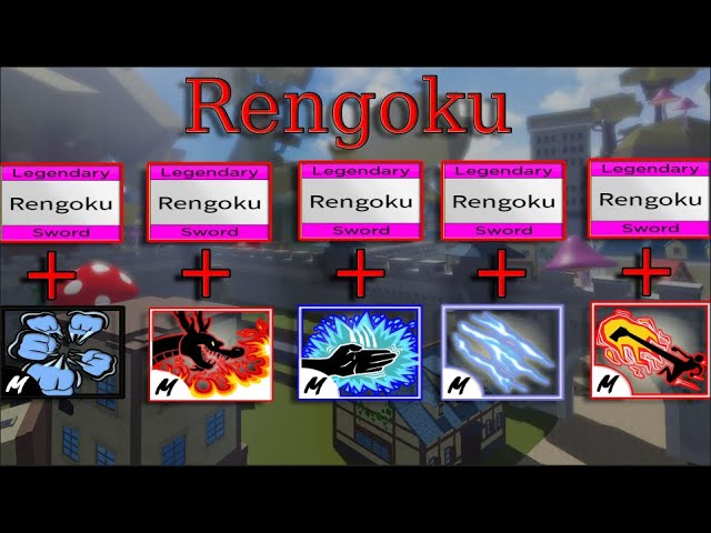 SPHM+RENGOKU+ICE ONE SHOT COMBO, BLOX FRUIT, UPDATE 15