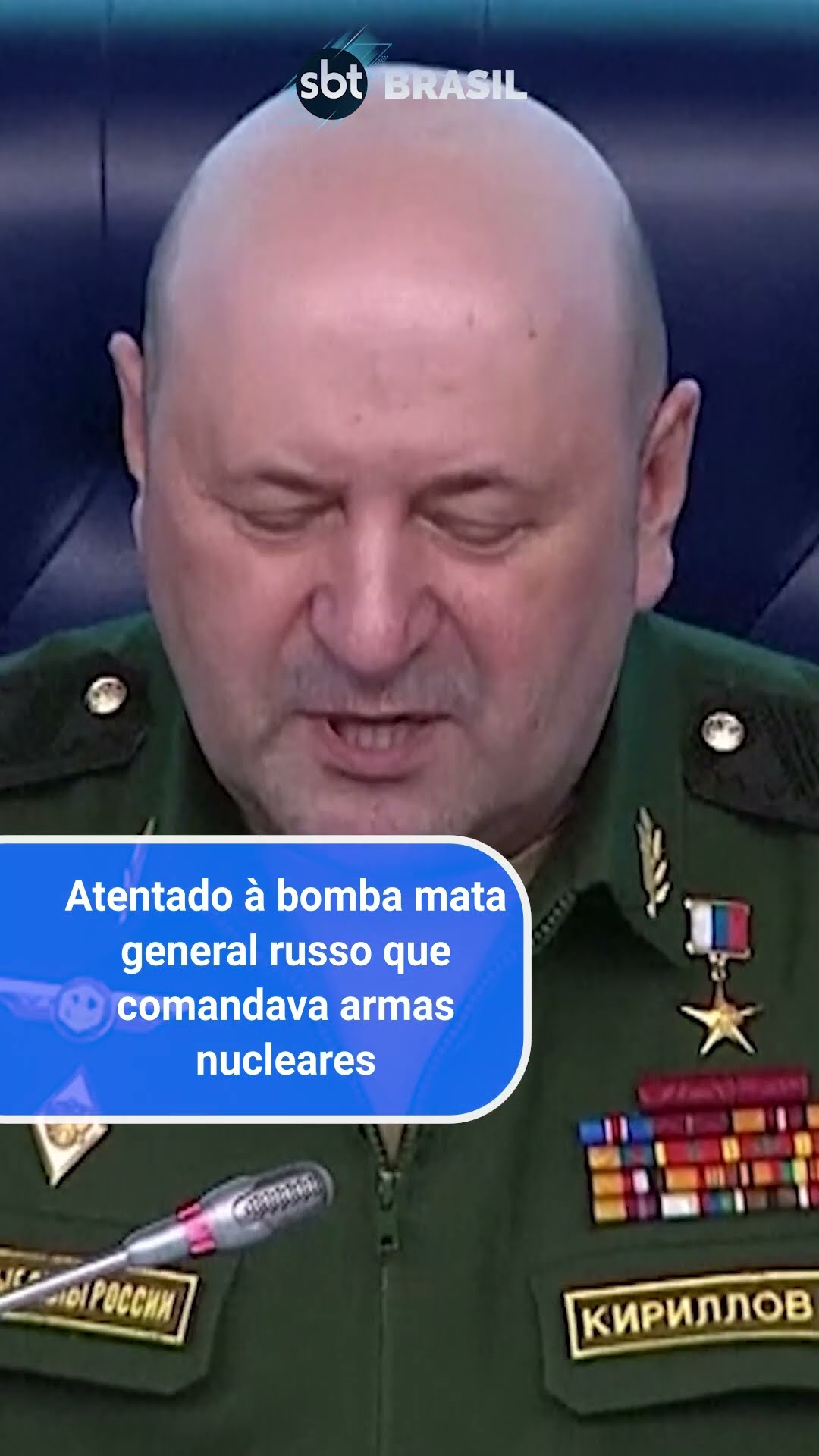 Explosão em Moscou mata general russo | SBT Brasil (17/12/24)