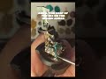 Herdstone Short 008 - Turquoise Cloak Painting
