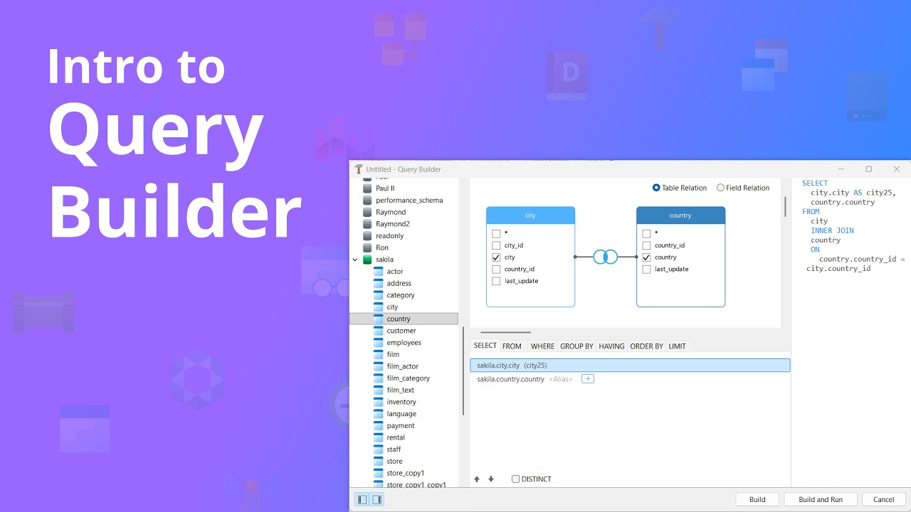 Intro to Query Builder - YouTube