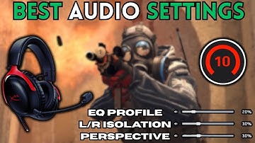 Best CS2 Audio Settings in 2025 *PRO PLAYER*