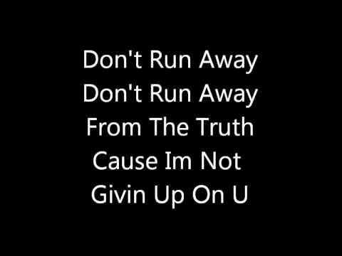 Tyler JamesW Let it Shine Dont Run Away Lyrics