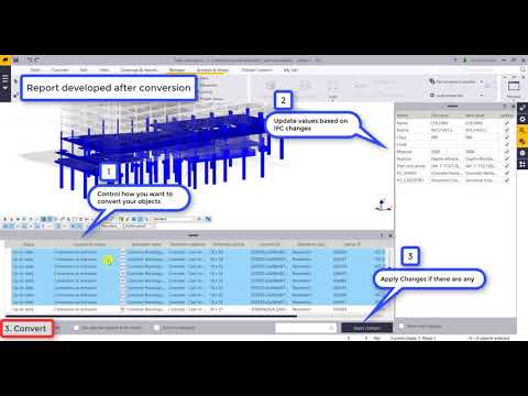 Convert IFC to Tekla Native Objects